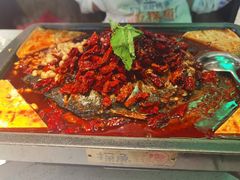 -探鱼·鲜青椒爽麻烤鱼(苏宁广场店)