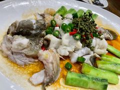 青花椒蒸笋壳鱼-猪肉婆私房菜(容桂总店)