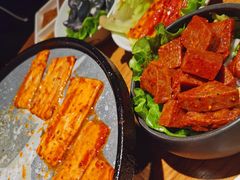 招牌湘村黑猪五花肉-么肆烤肉(汉街形象店)