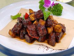 杏鲍茹牛肉粒-西新饭店(城中店)