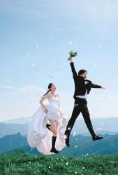 -城市花园婚纱摄影