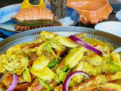 咖喱炒蟹-蟹之国·精品蟹料理(极地店)