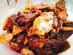 焦糖茄子牛肉粒-桃子餐厅·天津菜(红星路直营店)