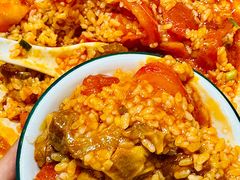 -东来菜馆•手抓海鲜家常菜•海鲜锅贴(鸽子窝店)