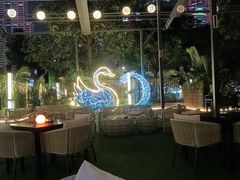 -深圳温德姆至尊酒店·大堂吧·户外花园