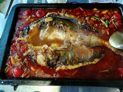 -探鱼·鲜青椒爽麻烤鱼(苏宁广场店)