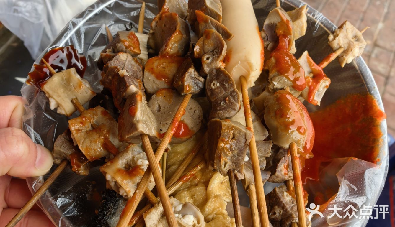 东城❗️三轮车上一元一串的牛杂吃到撑♨️