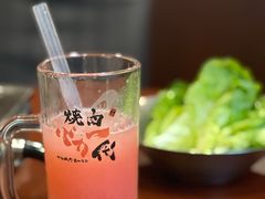 草莓可尔必思-大阪烧肉BAKA一代(十亩地店)