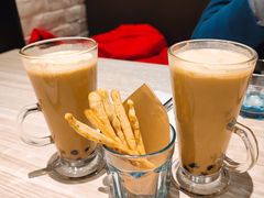 脏脏冲绳黑糖波波奶盖茶-必胜客(证大大拇指店)
