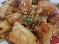 XO酱炒猪肠粉-东江渔村·古典园林·30年粤菜老字号(太和店)