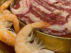 南美虾-猪啊牛呀羊啊铜盘烤肉(正大广场店)