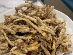 干炸茶树菇-老四川平头酸菜鱼(衙前店)