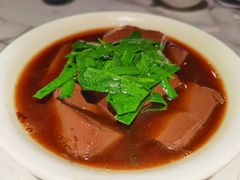 金蒜韭菜猪红-钟菜·粤菜点心·宴请(海上世界·汇港二期店)