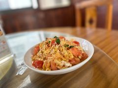 番茄炒蛋-芦茨金富饭庄·25年老字号·专做稻草鸡