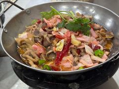 酸菜鸡杂-晓官合渣店