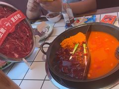 -热火朝天鲜切牛肉火锅(南强街巷店)