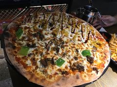 咖喱鸡肉披萨-机器人火炉披萨