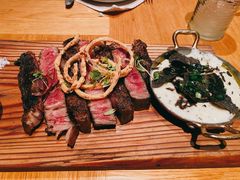 M5和牛肉眼牛排配松露土豆泥-JUJU韩式烤肉·干杯小酒馆
