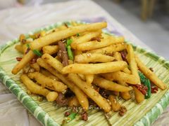 干煸藕丝-江城燕子大排档(江汉路步行街店)