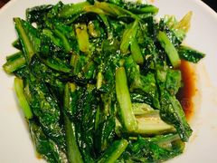 油淋脆菜心-绿茶餐厅(松江万达店)