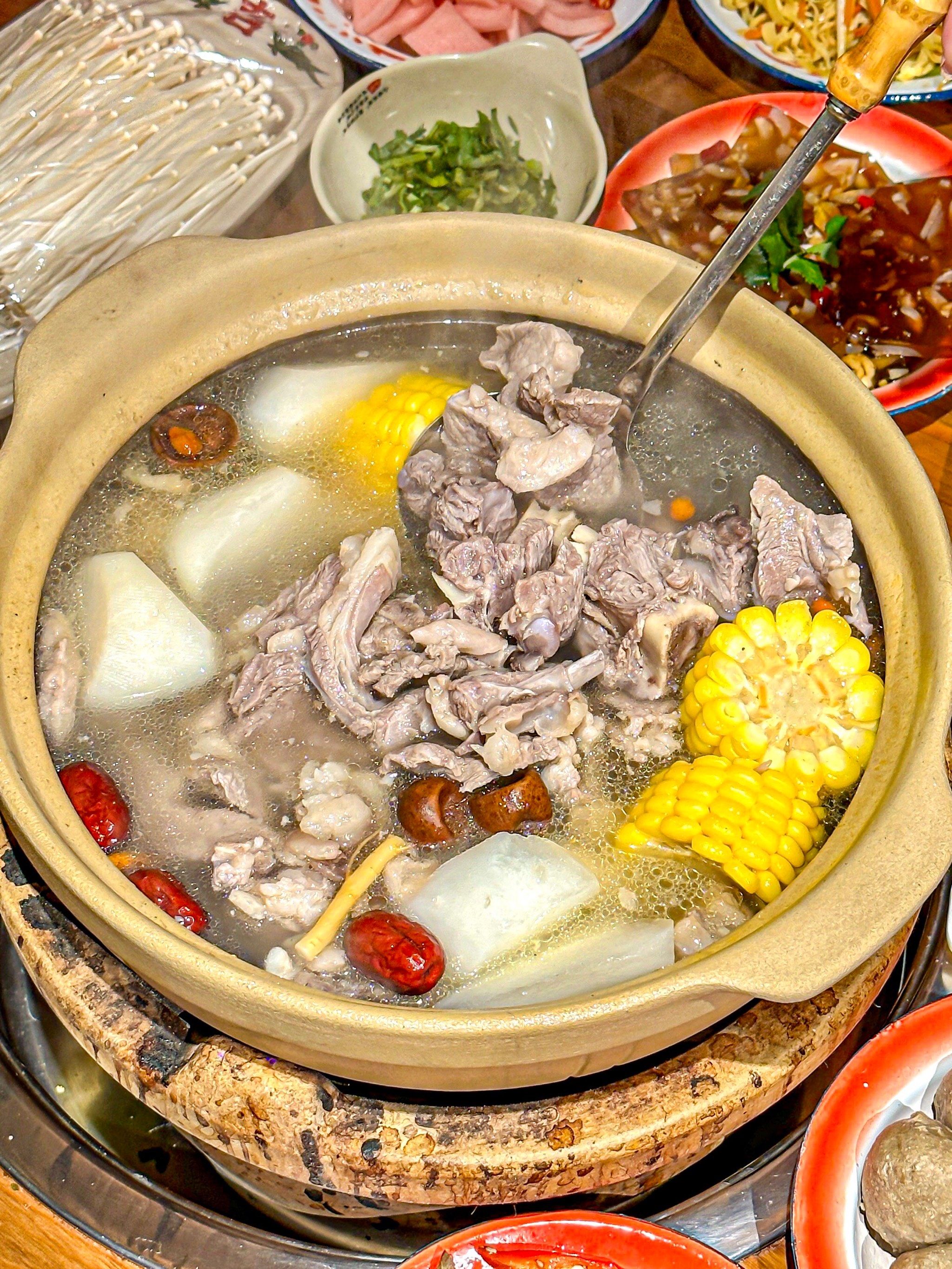 在天津就爱这一口!热乎乎的砂锅羊肉炉!