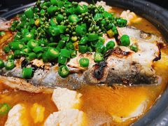 -探鱼·鲜青椒爽麻烤鱼(广州花都来又来店)