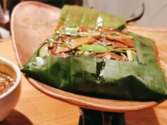 野生牛肝菌火腿洋芋焖饭-云海肴·汽锅鸡·云南菜(广安门天虹店)