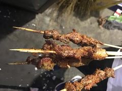 -劳动公园新疆人烤腰子