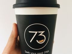 粉波旁拿铁-73coffee(创智天地店)