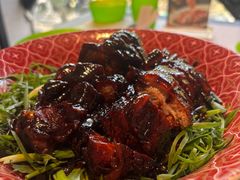 招牌焦糖黑叉烧-维园悦谱·海派家常菜(乌鲁木齐南路店)