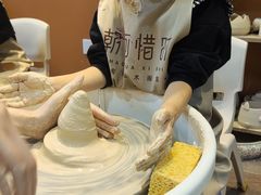 -朝画惜时·陶艺·拼豆·团建