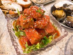 火山豆腐-白仁仔· 活烤海鲜 宵夜(豫园店)