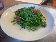 鸡油腊味炒豆苗-潮界(LU·ONE凯德晶萃广场店)