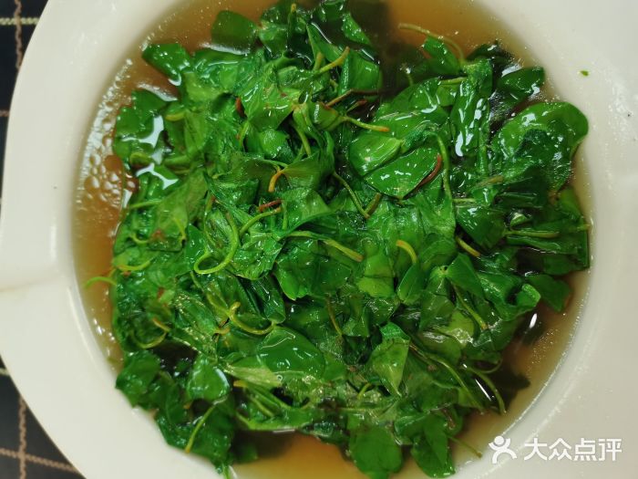 梦缘水乡·湖景餐厅四叶菜图片
