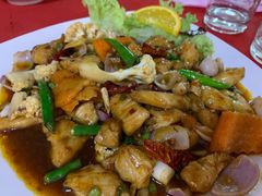 宫爆鸡肉-美香海鲜饭店