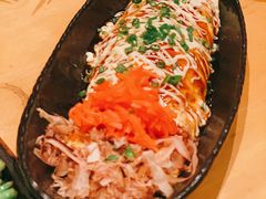 蛋包蔬菜五花肉-九州酒场ひこぞう(1号店)