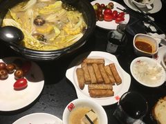 炸豆皮-越城记黑鱼煲(万达店)