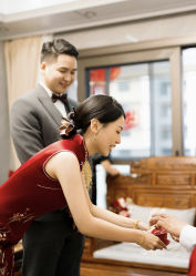 -禾米旗袍妈妈装礼服定制(嘉业国贸店)