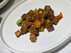 杏鲍菇黑椒牛肉粒-彩虹之约•淮扬家宴(亚运村店)