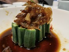 秋葵浸海蜇-同庆楼(金宝汇店)