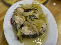 鳗鱼炆咸菜-长平肥姐白粥·海鲜打冷