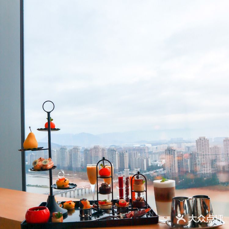 福州40层高空下午茶，360度俯瞰榕城闽江景，简直了！😮