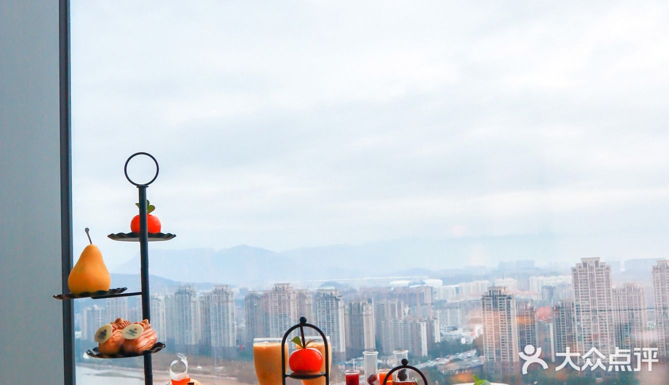 福州40层高空下午茶，360度俯瞰榕城闽江景，简直了！😮