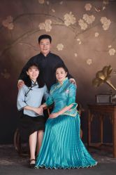 -时光纪亲子全家福照相馆(静安店母女写真父母纪念照)