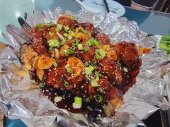 泰汁过桥茄-龙香居海鲜浑锅家常菜·特色驴肉