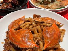 梭子蟹炒年糕-群乐饭店(滨安路店)