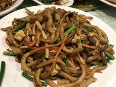 木须炒拨鱼-晋阳饭庄(虎坊桥店)