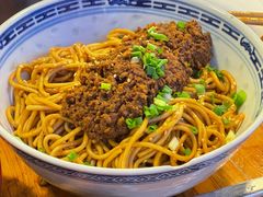 干拌辣肉糜面-长寿粗面馆(殷高西路店)
