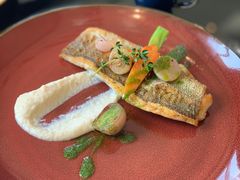香煎海鲈鱼-上海苏宁宝丽嘉酒店·Cafe Bellagio西餐厅