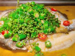 -探鱼·鲜青椒爽麻烤鱼(北京路天河城店)